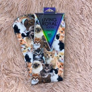 Living royal cat socks